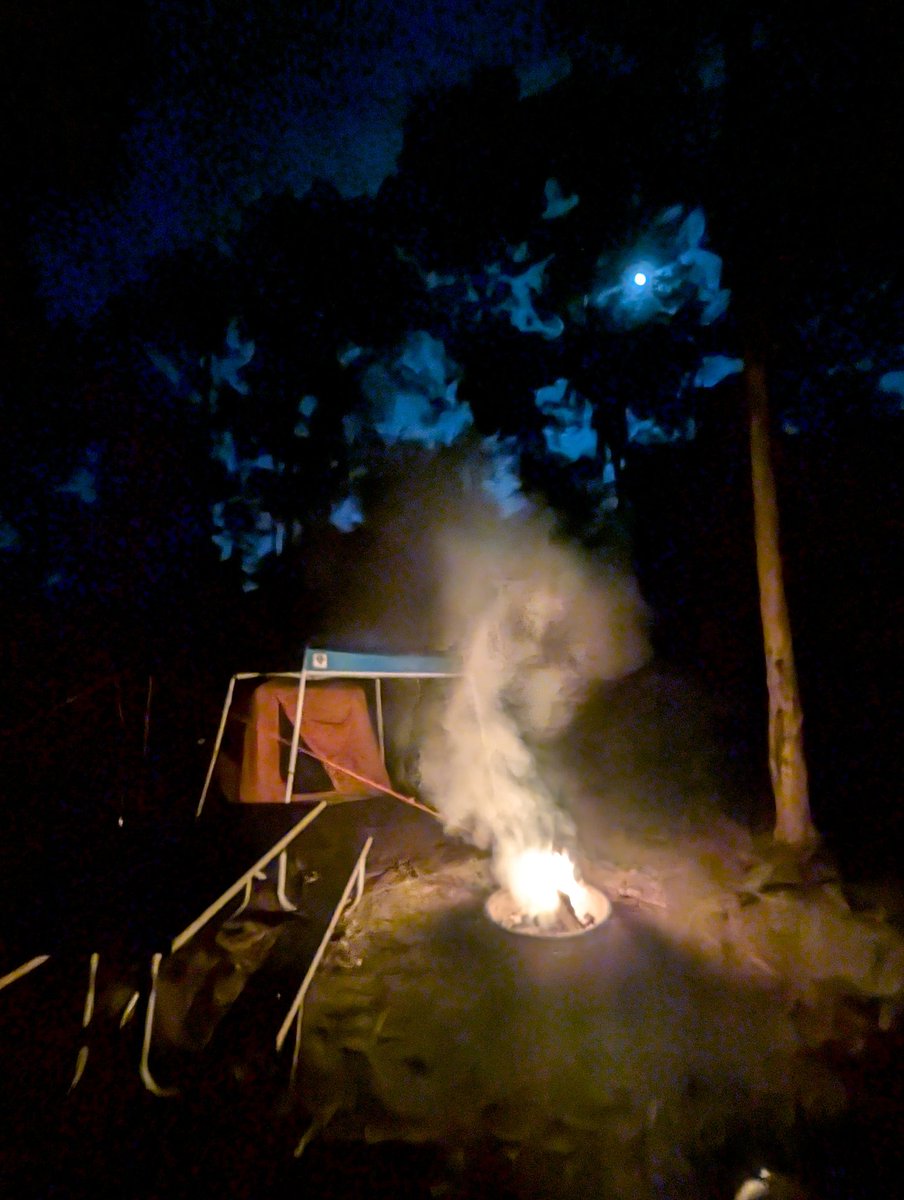 Camping and POTA at Blakeley State Park