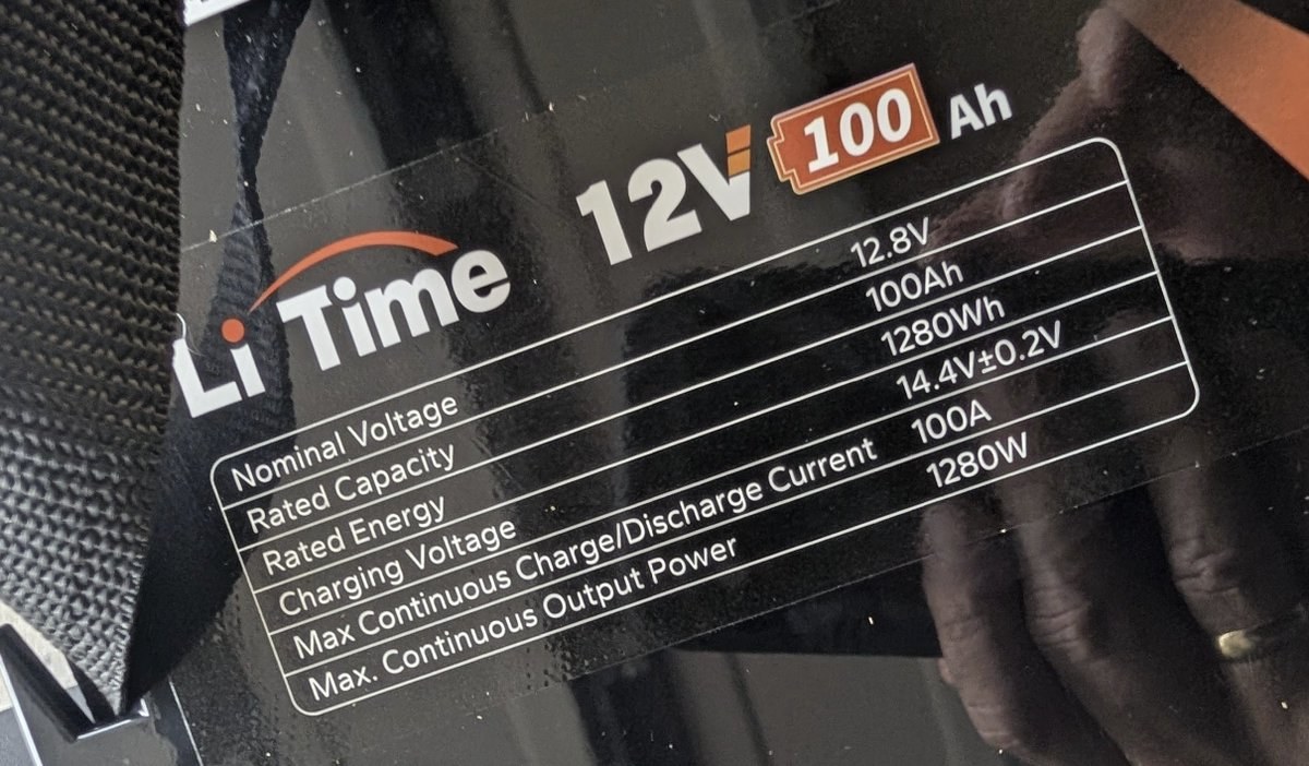 EverStart 27DC Lead-Acid vs. LiTime 12V 100Ah LiFePO4 Battery Comparison