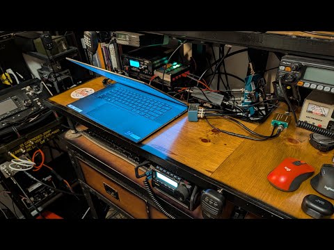 Connections: N2EME RXin/RXout SDR Switch, LNA, 3dB Splitter, Antenna, Power Supply, and Transceiver
