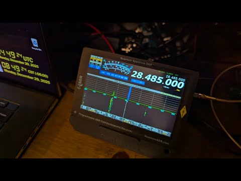 Testing a QuantumSDR/FT-891/SDRSwitch/LNA/SG-500 combo