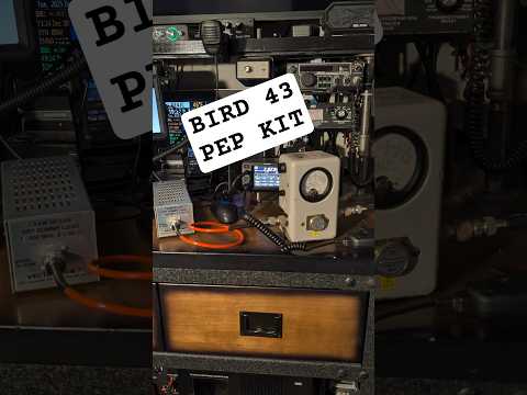 PEP Kit on a Bird 43 Thruline Wattmeter